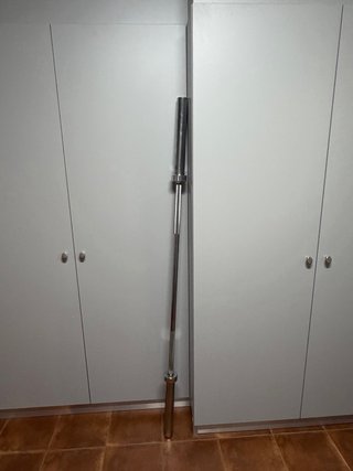 Barra Olímpica Cromada 15kg 1.80m