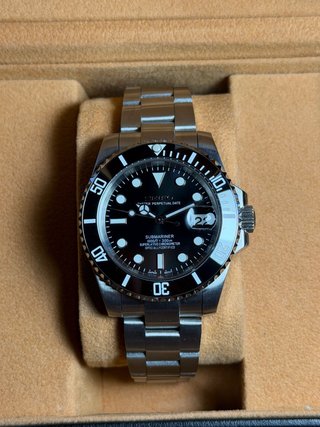 Reloj Seiko Mod Submariner 40mm
