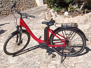 E-Bike Hercules Lyon F7 Roja