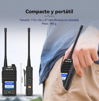 Retevis RB658 Walkie Talkie Profesional