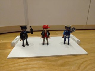 Playmobil Policías y Ladrón A