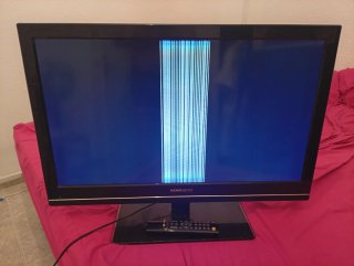Televisión Hannsspree (para reparar,o piezas)