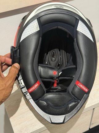 Casco HJC RPHA 70 Rojo y Negro Talla XL