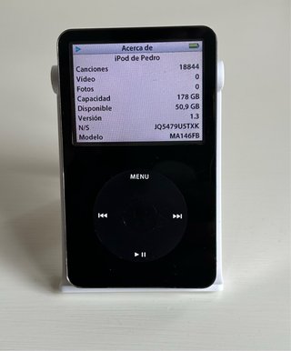 iPod Classic 5ª Gen 180 Gb Batería NUEVA!!!