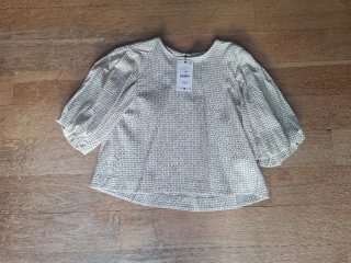 Blusa de cuadros Zara
