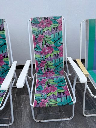 Set de 5 Sillas Hamacas para Jardín