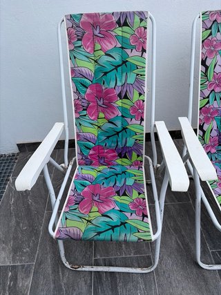 Set de 5 Sillas Hamacas para Jardín