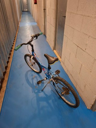 Bicicleta Niña Azul