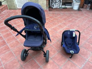 Carro de bebé Jane azul