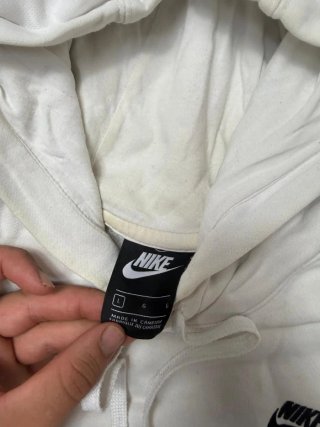 Talla L Sudadera Nike Blanca