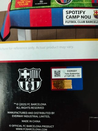 Lote Decoración Cumpleaños FC Barcelona