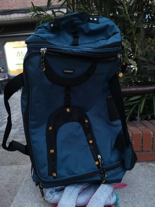 Maleta Grande Samsonite Azul