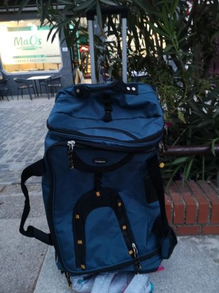 Maleta Grande Samsonite Azul
