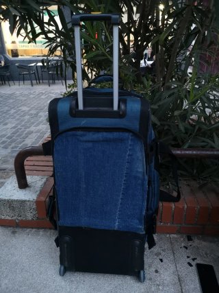 Maleta Grande Samsonite Azul