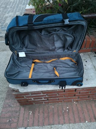 Maleta Grande Samsonite Azul