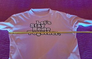 Sudadera Lefties rosa Let's Stay Home