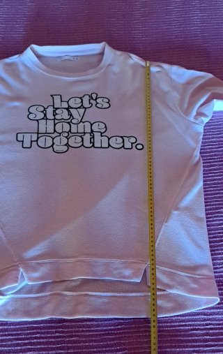 Sudadera Lefties rosa Let's Stay Home