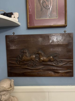 Quadro in rame sbalzato Cellini