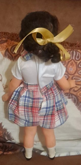 Antigua Muñeca Francesa de Celuloide 35 cm