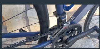 Bicicleta Triban RC 120 Azul