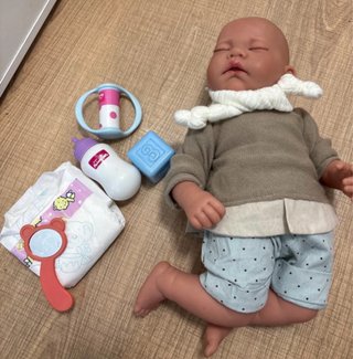 Muñeco Bebé Antonio Juan y Accesorios