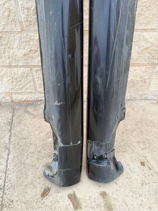 Taloneras Seat Leon MK1 Cupra R FR negras original