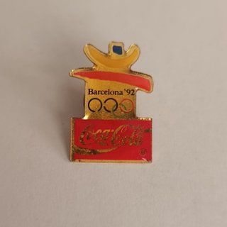 14 Pins Coca-Cola Barcelona 92 Cobi