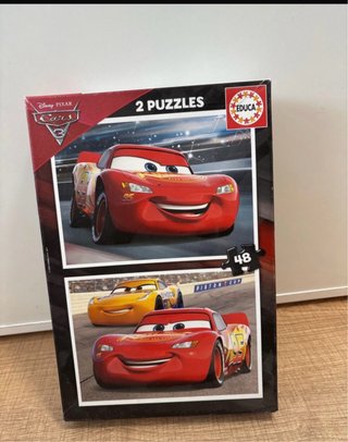 Puzzle 2 en 1 Cars 3 Rayo McQueen Educa