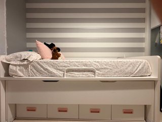 Cama Nido 105cm Blanca