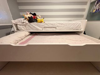 Cama Nido 105cm Blanca