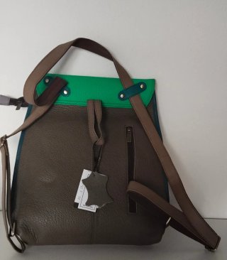 Mochila Bolso de Cuero Soruka