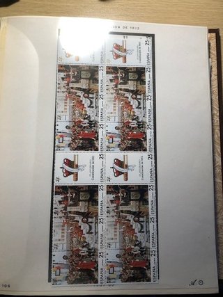 Colección de sellos de España 1983-1989