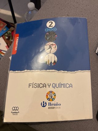 Libros de fisica y quimica, 2 y 4 de la eso