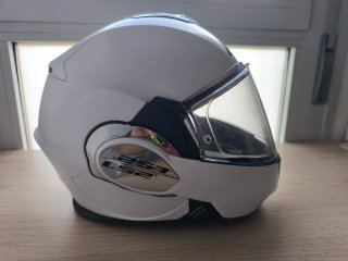 Casco Modular LS2 Valiant Blanco Talla XL