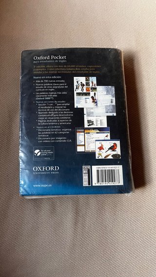 Diccionario Oxford Pocket para estudiantes de i...