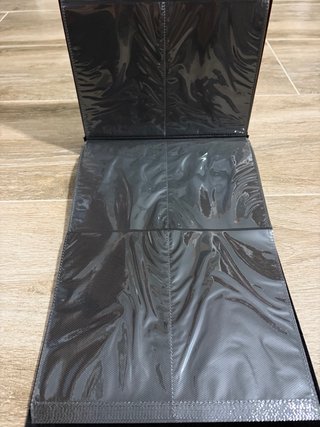 Marco de fotos de madera oscuro