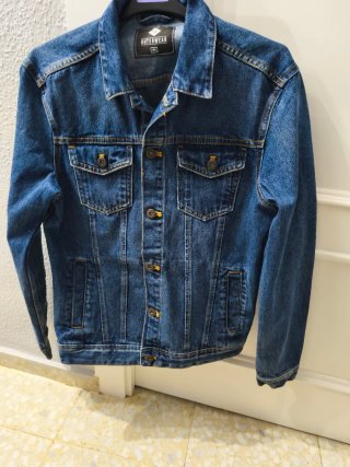 Chaqueta Vaquera Hombre Azul
