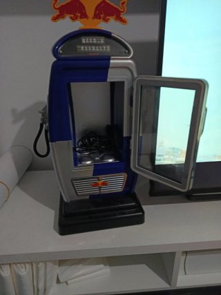 Mini Nevera Red Bull Tipo Gasolinera