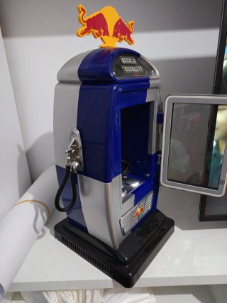 Mini Nevera Red Bull Tipo Gasolinera