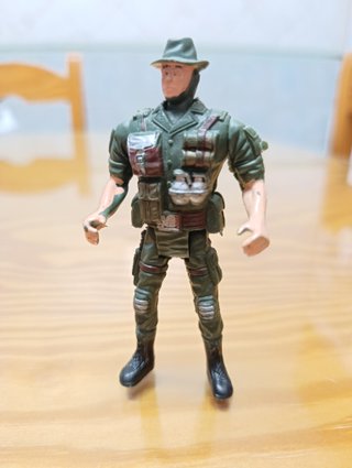 Figura de Soldado Militar Articulado 13 cm
