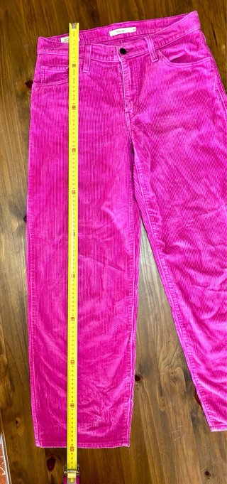 Levi's Woman Baggy Dad Pana Fucsia - Size 40