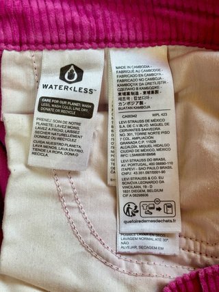 Levi's Woman Baggy Dad Pana Fucsia - Size 40