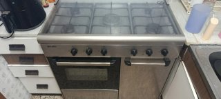 Cocina de Gas Butano con horno Becken Solo recogid