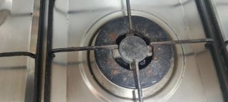 Cocina de Gas Butano con horno Becken Solo recogid