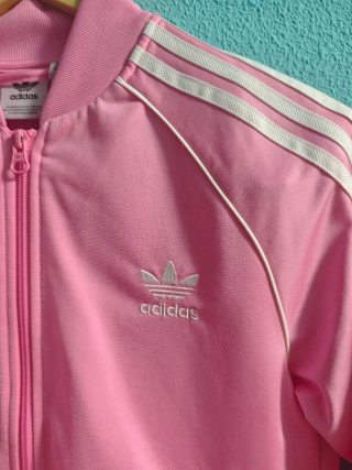 Chaqueta Adidas Rosa Niña