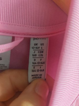 Chaqueta Adidas Rosa Niña