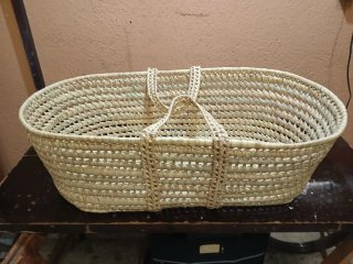 Cesta moisés mimbre