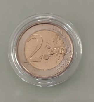 Pack 3 Monedas coloreadas 2 Euros España
