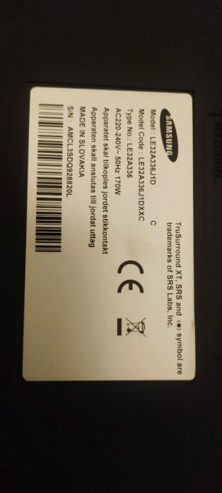 Televisor Samsung 32 pulgadas. 720p