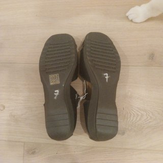 Sandalias de Piel Negras Lolo Calzados Talla 37